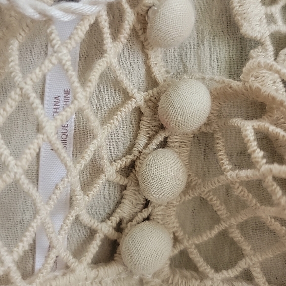 FREE PEOPLE dize M On the Island Top Tea - Picture 7 of 8